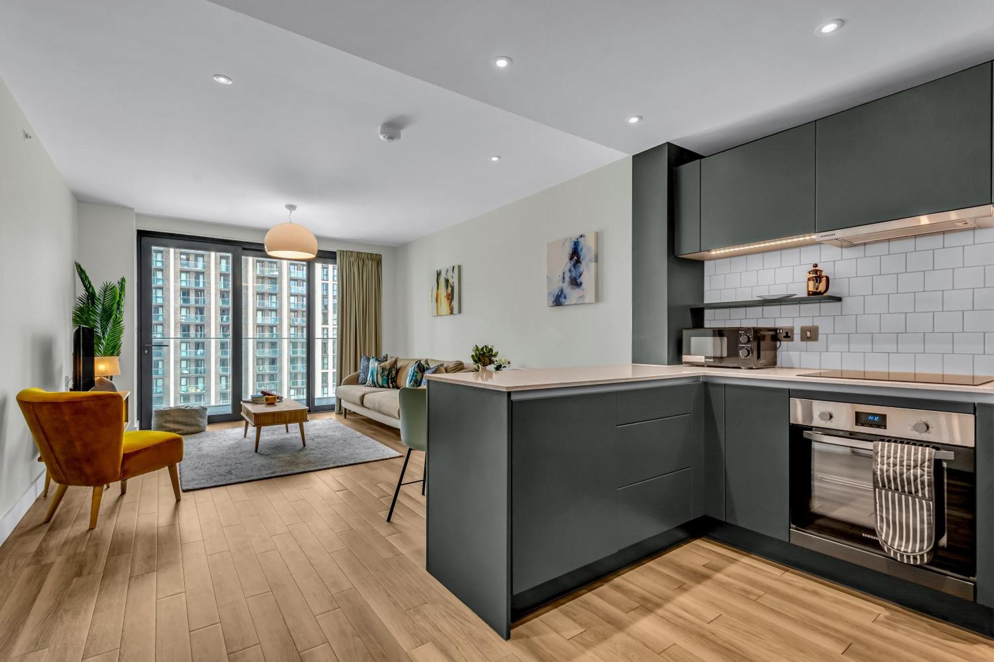 Mysquare State-Of-The-Art 1 Bedroom Apartments Near Wembley Park London Luaran gambar